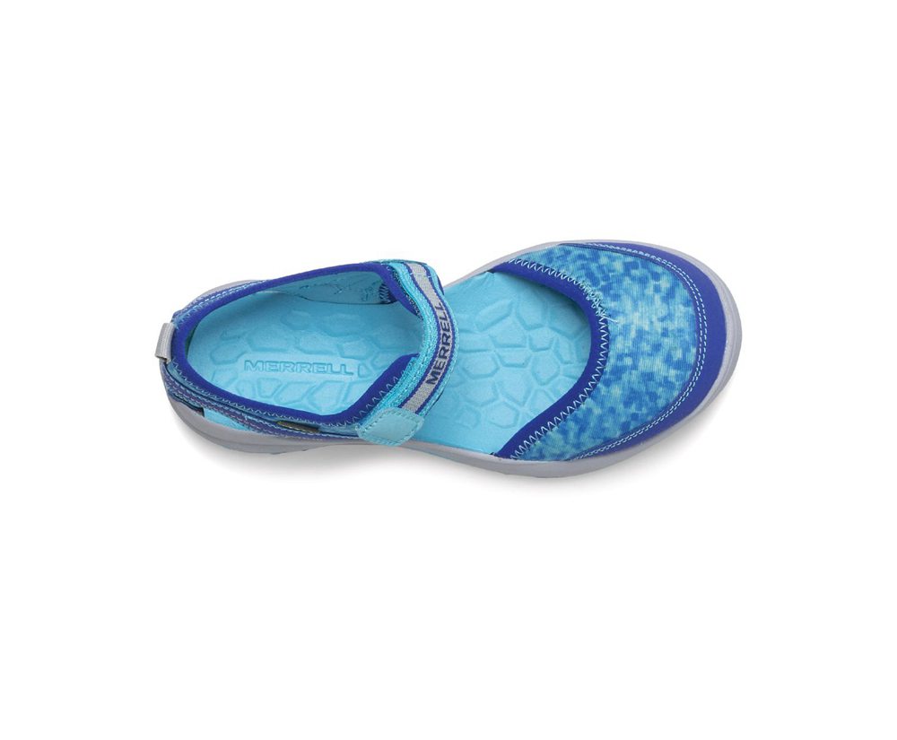 Merrell Sandals Blue/Turquoise - Hydro Moc Monarch 3.0 - Kids 50NSODRHK